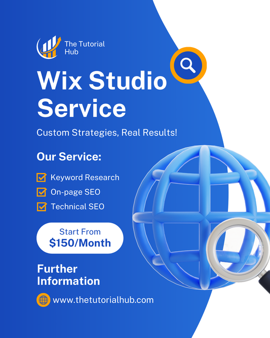 Wix Studio Website Design and SEO Service 2025